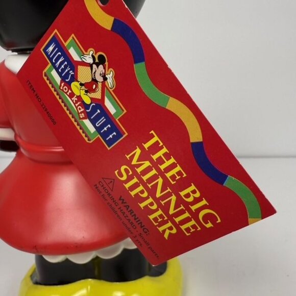 Disney Mickey & Stuff The Big Minnie Sipper Cup 10" Collectible - Picture 4 of 10